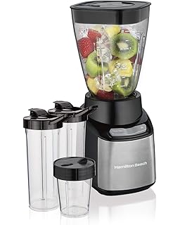 Liquidificador, Multijarras, Preto, 110v, Hamilton Beach