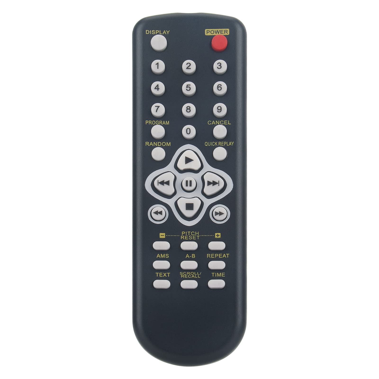 VINABTY RC5400CD Replacement Remote Control Compatible with Marantz CD Player ZK24AW0010 CD5400 CD5001