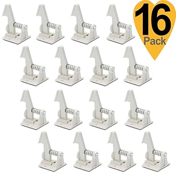 Amazon Com Baby Proofing Safety Cabinet Locks Vkania 16 Pack
