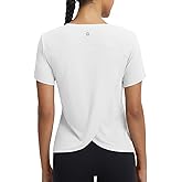 baleaf Women's Short Sleeve Workout Shirts Athletic Tops Sun Protection Breathable T-Shirts Quick Dry Gym Running Tennis