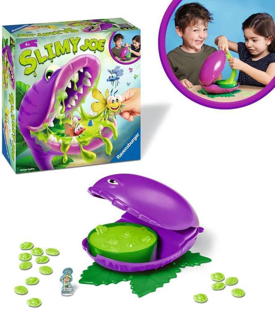 Slimy Joe Board Game for Kids age 4 years and up. Help the Fluterbyes escape the slime,20594, Green, Mittel - Image 4