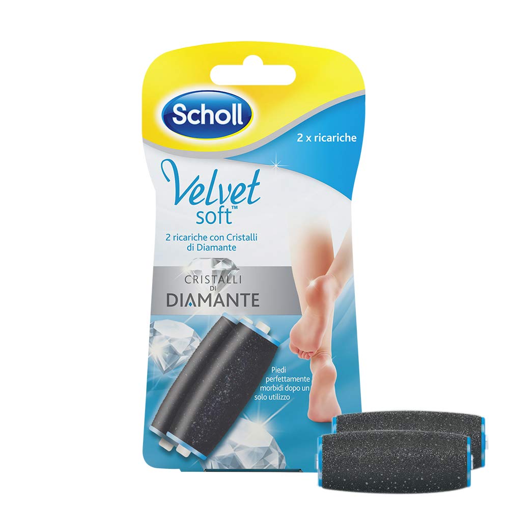 Dr. Scholl Scholl Velvet Smooth Diamond Pedi Refill Regular Coarse 2Pk