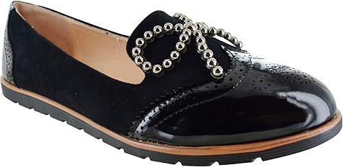 ladies flat brogues