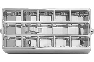 GG Grand General 68286 Chrome Plastic AC Vent for Peterbilt 357/378/379/385 Series, 2001-05
