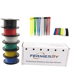 Fermerry 16 AWG Stranded Wire Spool 25ft Each 6