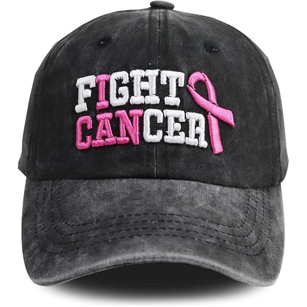 thumbnail image 2 of Prolriy Baseball Cap Hats For Women Breast Cancer Hats For Women Embroidered Adjustable Breast Cancer Awareness Hat Breast Cancer Woman Womens Hats Navy 2 of 14