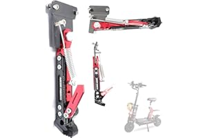Scooter Stand - Including bracket hole 2.16in Adjustable Kickstand Foot Support for 10" 11" 13" Dual Motor Scooters, Heavy Du