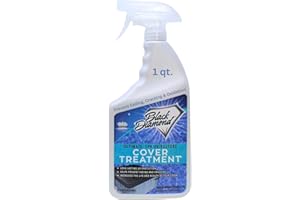BLACK DIAMOND STONEWORKS Ultimate UV/Restore Spa & Hot Tub Cover Cleaner and Protectant Treatment. Conditioner for Vinyl Cover Conditioner Spray Restores Your Cover to Look New. Simply Easy to Use