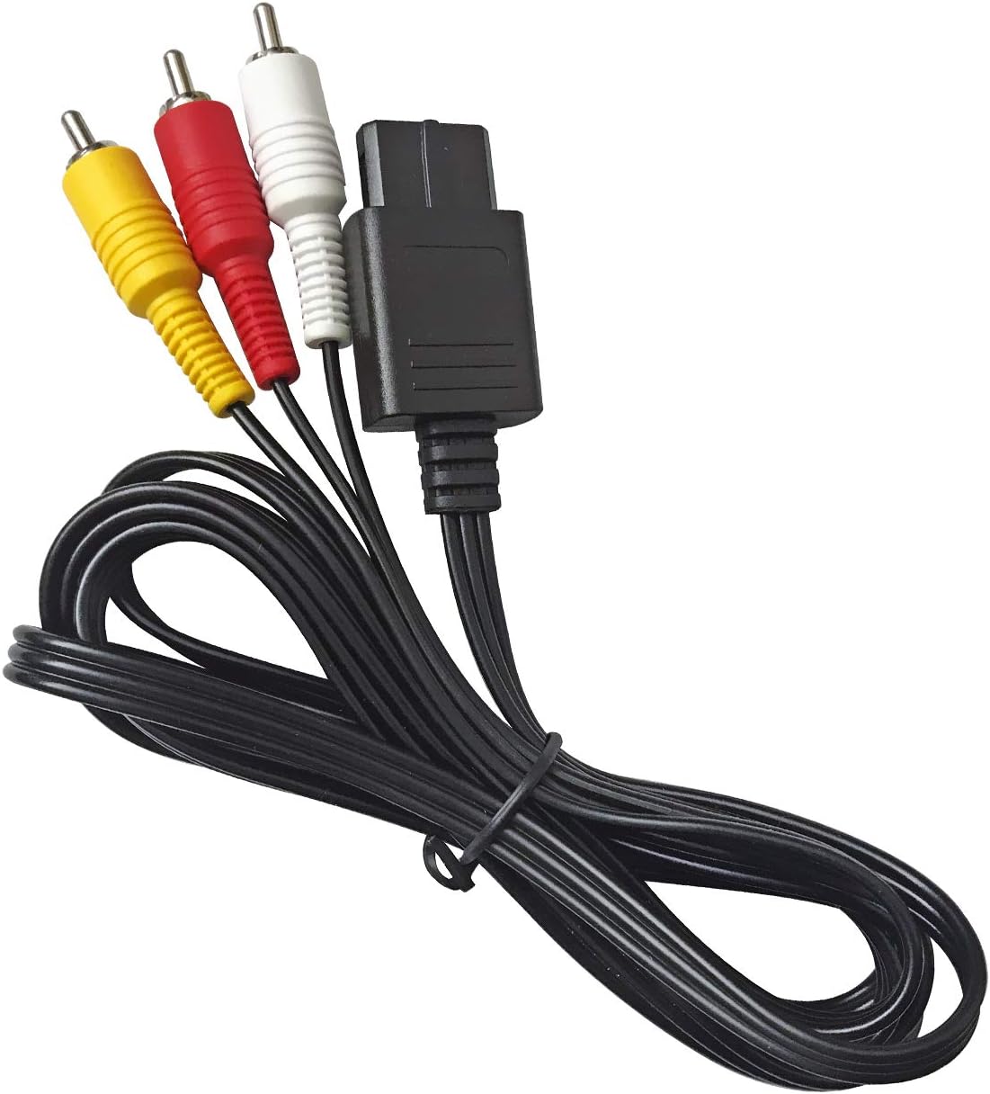 AreMe Gamecube Accessories Bundle - AC Power Supply Adapter, AV Cable, Wired Controller, Extension Cable and Memory Card for Nintendo Gamecube NGC System: Computers & Accessories