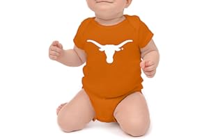 Little King NCAA Short Sleeve Romper-Big Logo 100% Cotton-Sizes 0-3M 6M 12M 18M