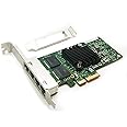 1GbE Ethernet Card I340-T4 Quad RJ-45 Copper Ports PCIE X4 Ethernet Server Network Adapter(NIC) E1G44HTBLK Compatible Intel 82580 Chip with Low Profile Bracket