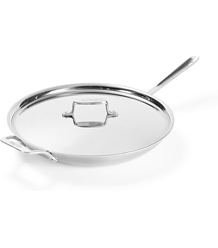 Amazon.com: D5 Stainless Polished 5-ply Bonded Cookware, Nonstick