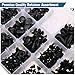 MATCC 415pcs Auto Clips Assortment Retainer Clip Panel Body Interior Assortment Set Fit for GM Ford Toyota Honda Chrysler