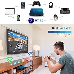 Android TV Box,【4GB RAM 64GB ROM】 QPLOVE Q8