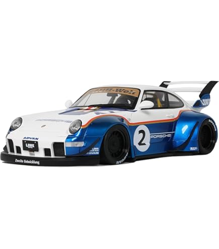 Amazon.com: GT Spirit 1/18 911 RWB AKA Phila 2021 Red GT874 : Toys