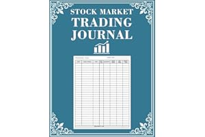 Stock Market Trading Journal: Track Profit/Loss | Avoid Mistakes | Investment Tracker | For Stocks Futures Options Forex and Commodity