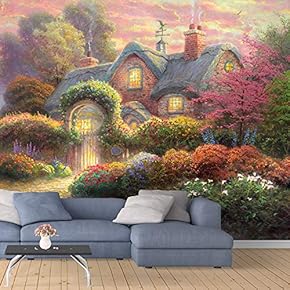 Wall Murals for Bedroom Leaf Large Removable Wallpaper Peel and Stick Wall Stickers - 66x96 inches