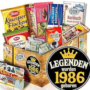 Legenden 1986 / Geschenkbox 1986 / DDR Schokolade Box