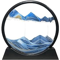 Amazon.com: Muyan Moving Sand Art Picture Sandscapes in Motion ...