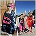MIJOYEE Superhero Dress Up Costumes Capes for Kids (Boys Girls) and Mask set of 4 different styles