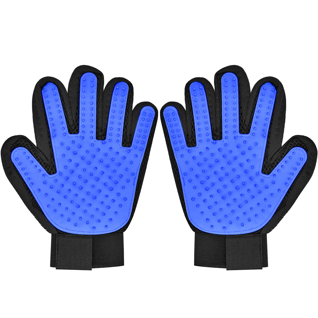 LICQIC Pet Dog Cat Grooming Glove, Pet Hair Remover Mitt, Pet Grooming Mitt for Dog, Cats, Rabbits, Hors with Long, Short Fur