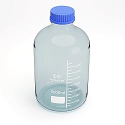 5000ML Storage Glass Bottles – 1pc Round Media