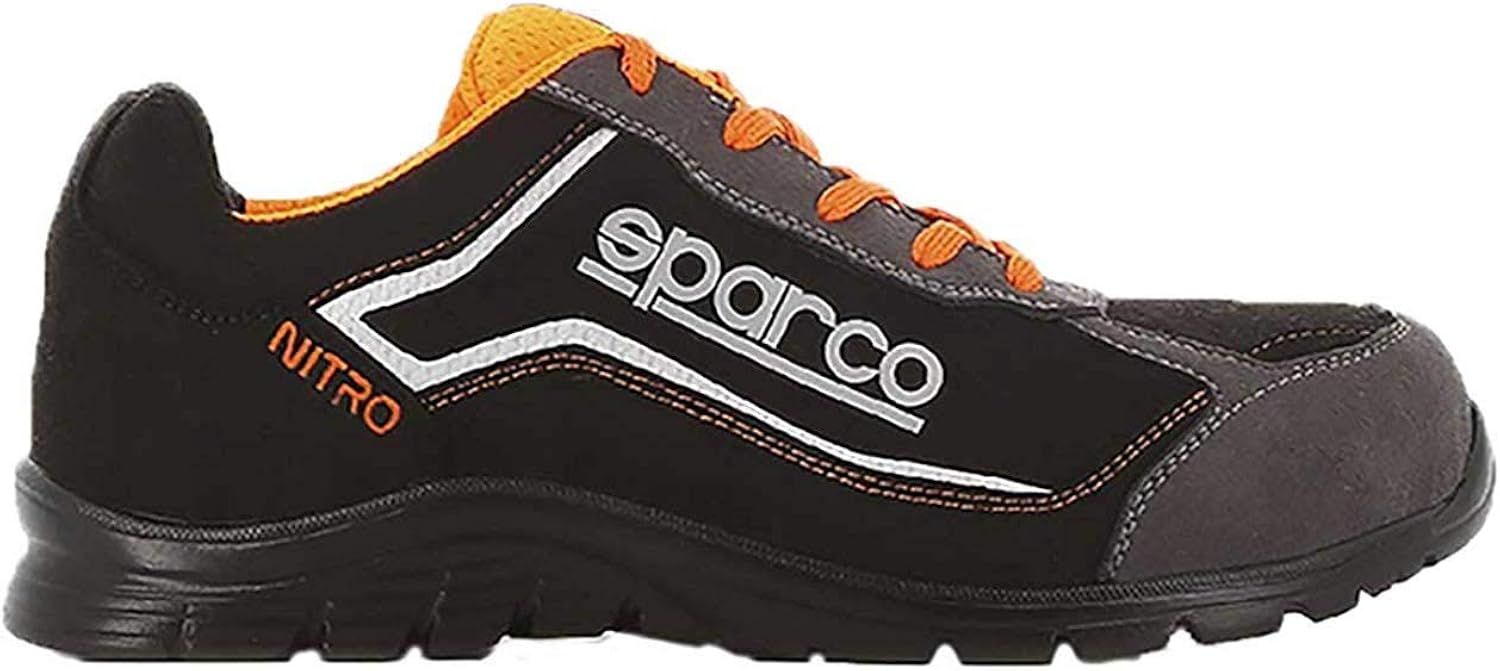 Sparco SPARCO TEAMWORK Scarpa Antinfortunistica Da Lavoro, BASSA PER UOMO E DONNA NITRO S3 SRC