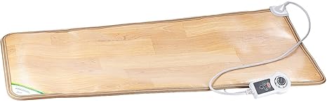 infactory Beheizbare Fußmatte: Beheizbare Infrarot-Fußboden-Matte, 105 x 55 cm (Infrarot Fussmatte)