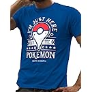 LeRage Shirts I'm Just Here For The Pokemon Go Leave Me Alone Men's Blue Large