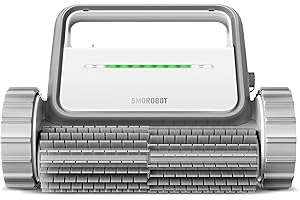 2024 Upgrade SMOROBOT Pool Cleaning Robot, Cordless Robotic Pool Cleaner for Inground Pools, 150 Mins Runtime, Advanced Brushes, XL Debris Capacity, Pool Robot Vacuum for Gravel, Sand, Leaves
