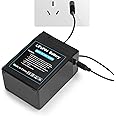 TOPUSSE Upgraded Rechargeable 6V 6Ah LiFePO4 Battery with USB Charge Design, 6 Volt Lithium Battery 2000+ Cycles with BMS (F1 Terminals) for Ride On Toys, Deer Feeder 1 Pack