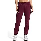 Reebok Womens Classic Cinch Pant, Standard Fit, Midweight Cotton-Poly Fabric