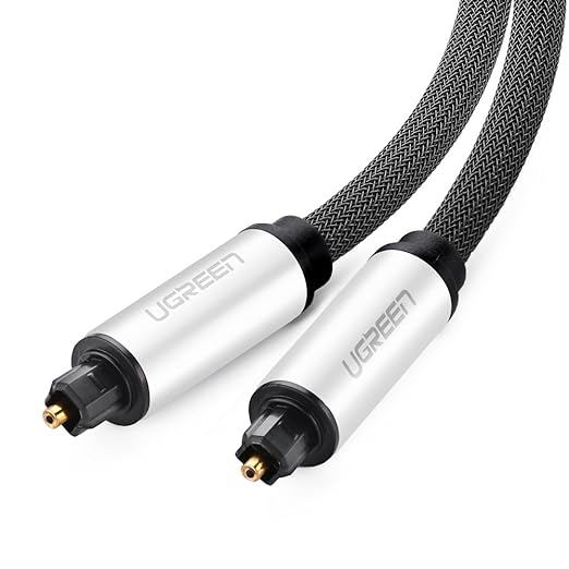 title=UGREEN Cavo Audio Digitale, Cavo Fibra Ottica Audio Cavo Toslink Ottico, Cavo
