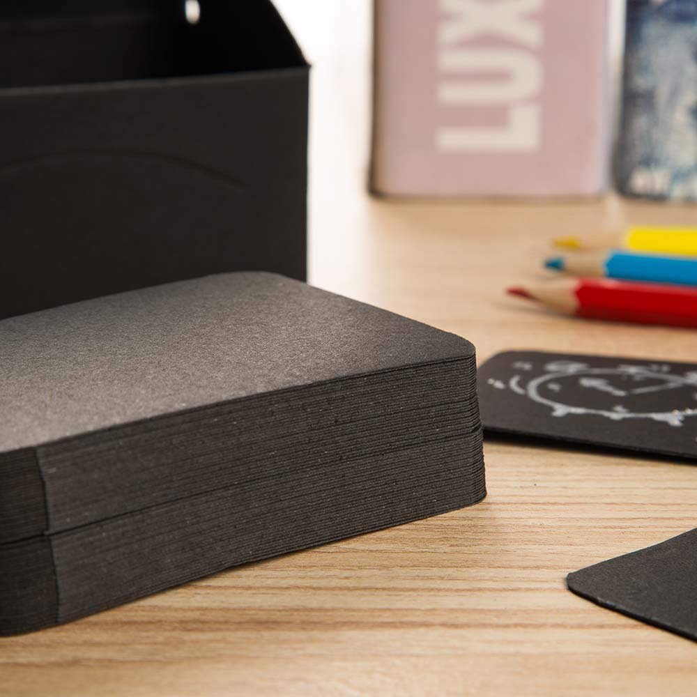 Memo Holders 100pcs Aimto Blank 5 colors Cards Cardboard ...