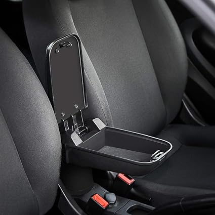 Zhangdan Leder Pu Armlehne Aufbewahrungsbox Mit Getrankehalter Schliessfach Container Auto Zubehor Fur Smart 453 Fortwo Forfour 15 16 17 18 Amazon De Kuche Haushalt
