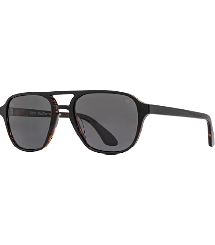 Amazon.com: AO Times Sunglasses - Black - True Color Gray AOLite