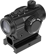 Feyachi Red Green Dot Sight RDS-36 1x22mm 5 MOA with 0.83 inch Riser Mount view 1