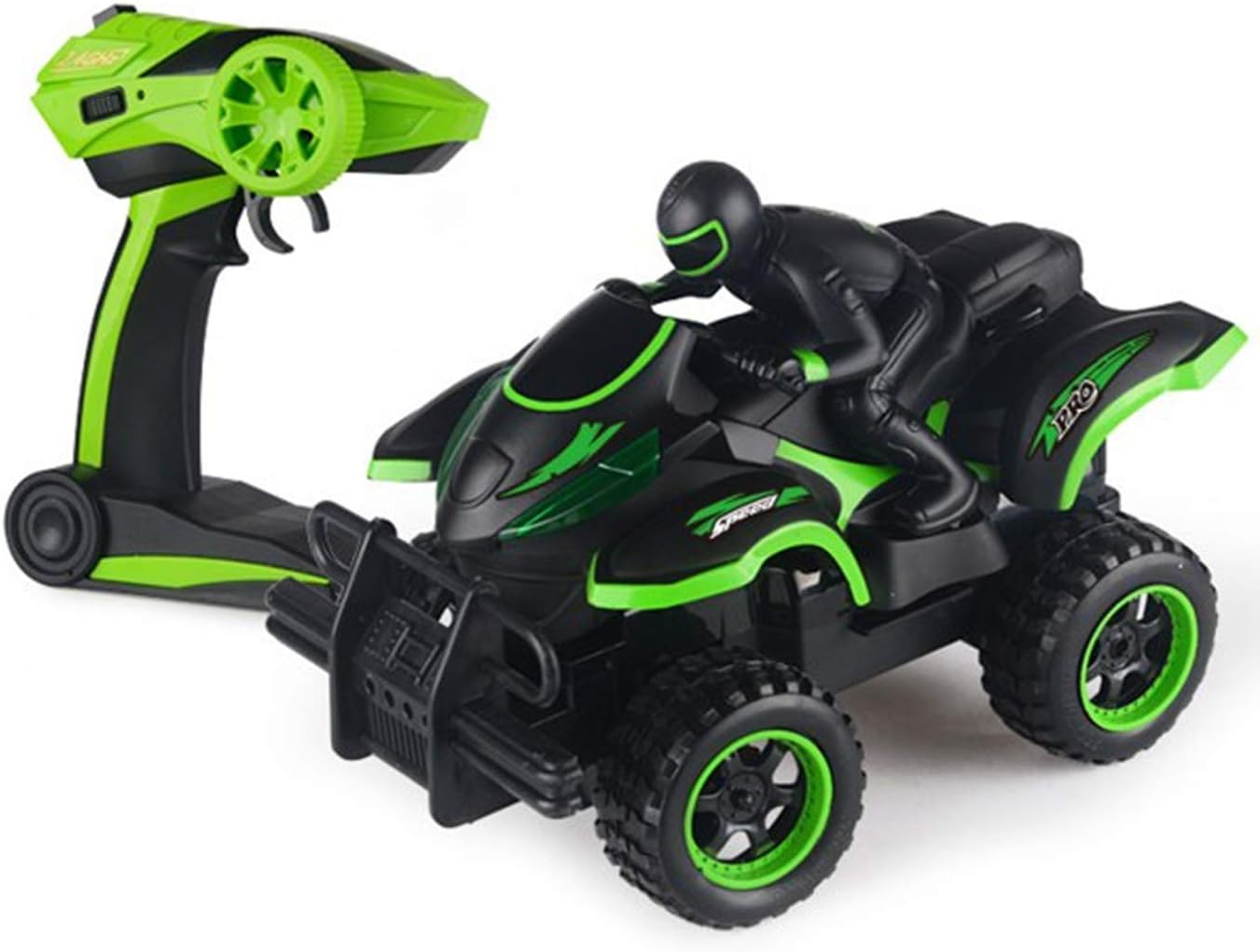Vivir Majestic Demeanor Dirt Quad Bike RC Toy for Boy and Girls (Green)