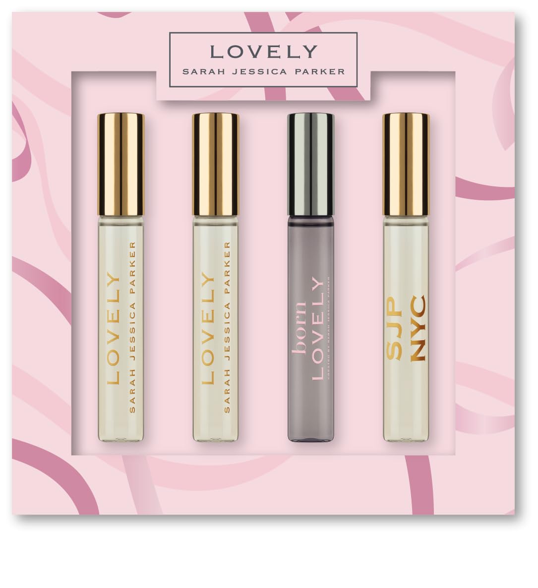 4pc Rollerball Set, Lovely EDP...