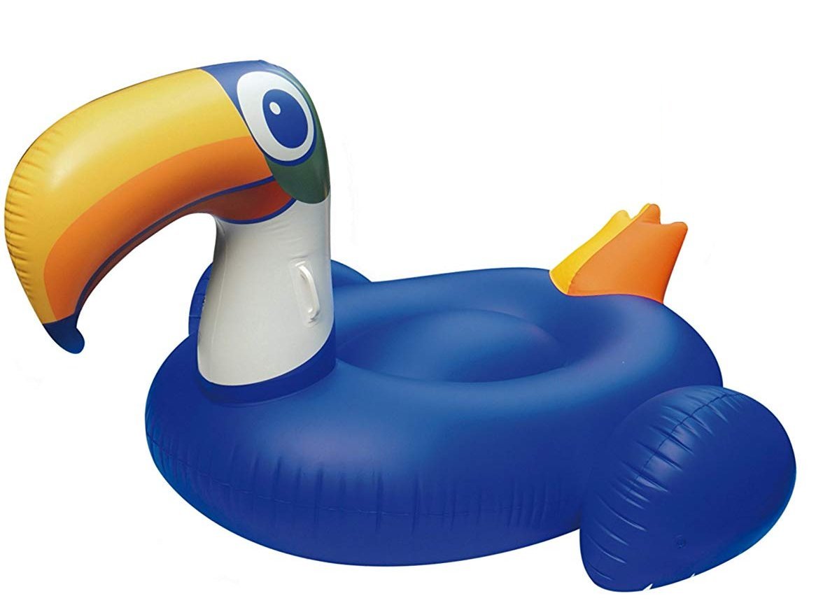 Toyland® Giant Inflatable Lilo Toucan Pool Float