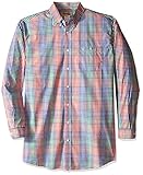 Wrangler Men's Tall Size 20x Long Sleeve Button Woven Shirt