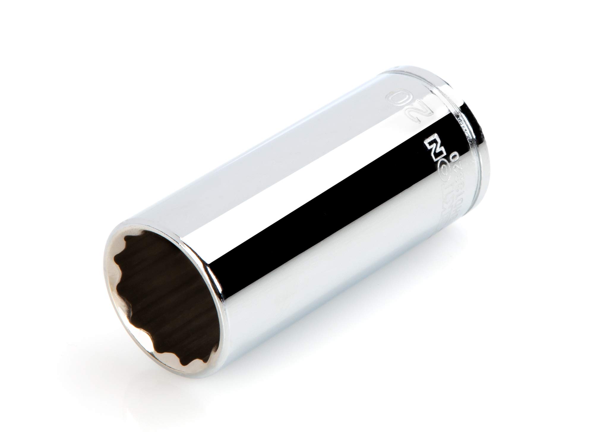 TEKTON 3/8 Inch Drive x 20 mm Deep 12-Point Socket | SHD13320