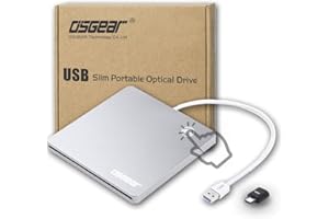 OSGEAR USB 3.0 TYPE C Slim Slot in Loading External 8x DVDRW DVD CD RW ROM Burner Writer Drive for Apple Mac Windows PC Box L