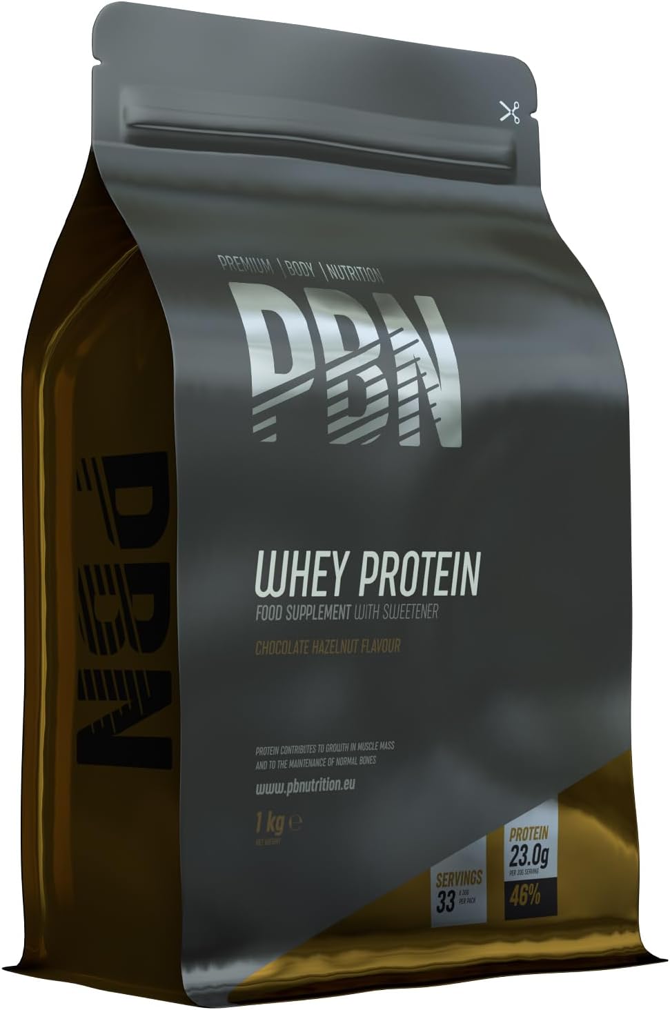 Premium Body Nutrition Whey Protein 1kg Chocolate Hazelnut New Flavour