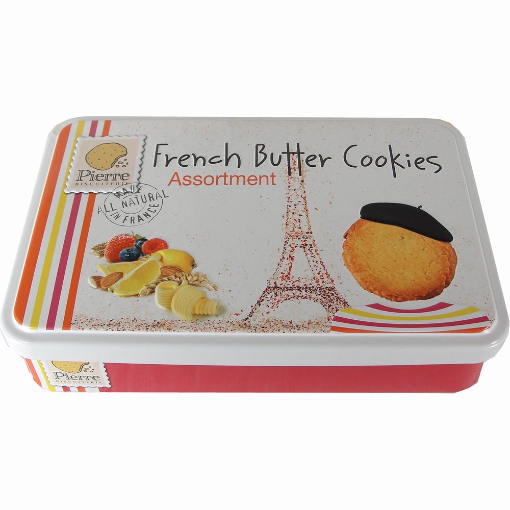 French Butter Cookies Assortment by Pierre Biscuiterie