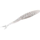 MACH Skooler Fishing Lure, Soft Plastic Jerkbait, Heavily Salted