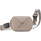 Lux & Nyx Origami Belt Bag - Fanny Pack & Sling Bag (Champagne)