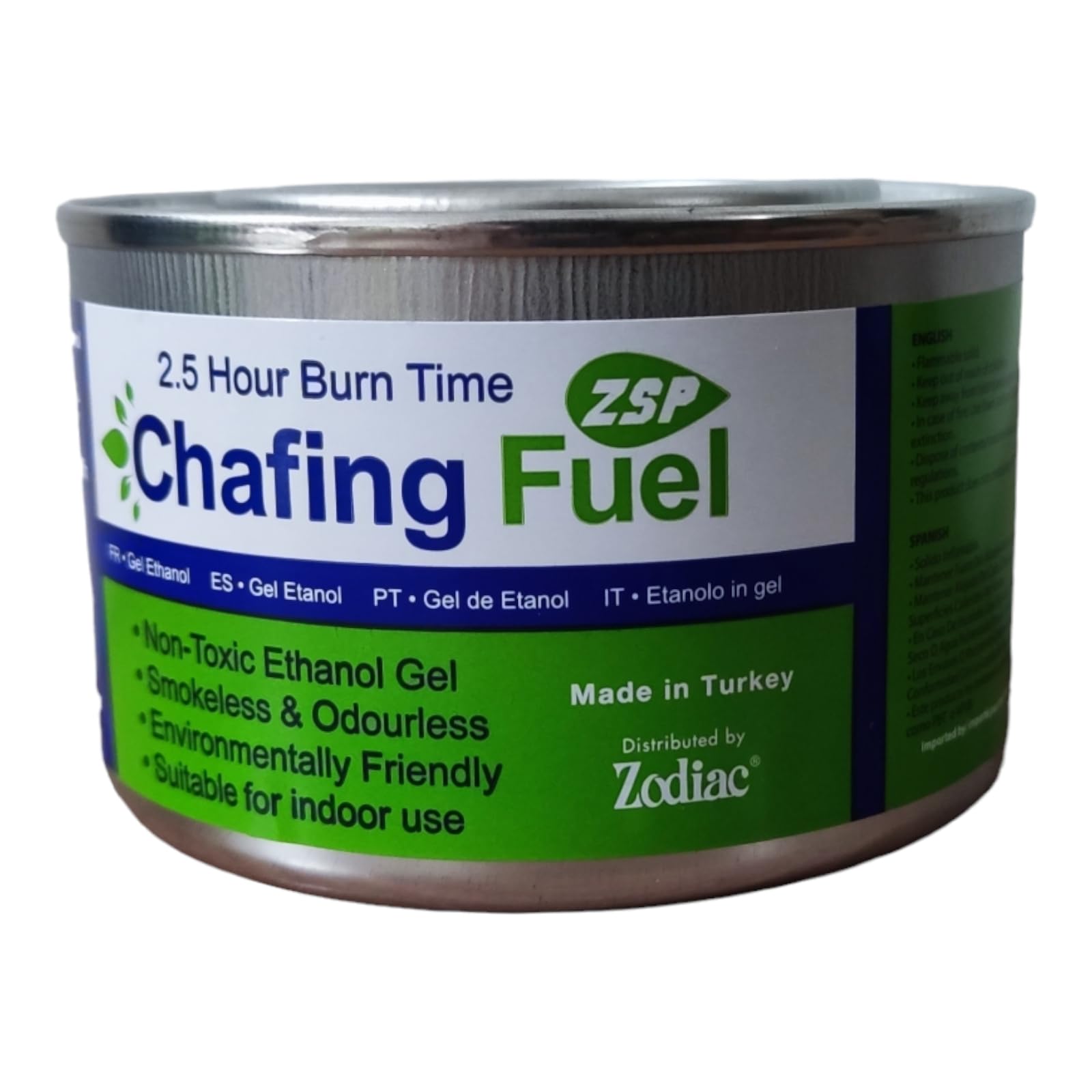 Zodiac Ethanol Chafing Fuel 2.5 Hour Burning Time 1pk