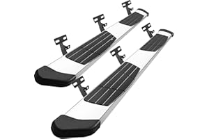 OTHOWE 6.5 inch Side Steps Running Boards Compatible with 2009-2018 Dodge Ram 1500 & 2010-2024 Ram 2500 3500 Crew Cab. Running Boards Step Bars Made with Stainless Steel.