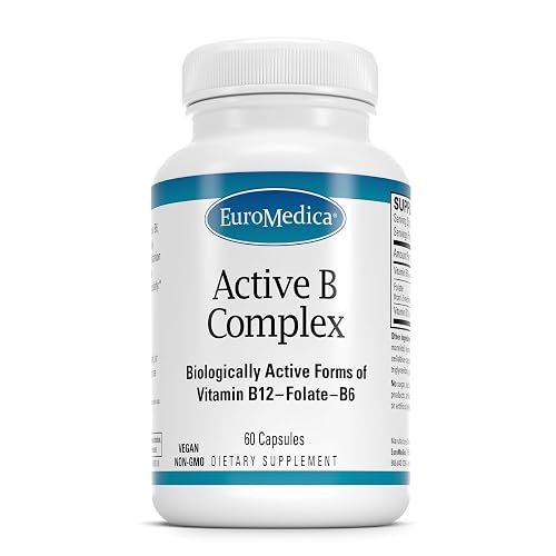 EuroMedica Active B Complex - Supplement to Aid Heart Health with ...